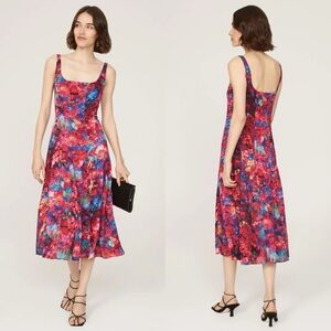 Donna Karan New York Godet Tank Dress